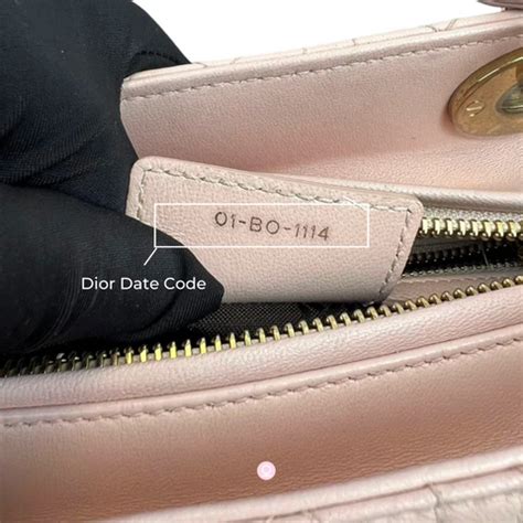 dior date code guide|how to authenticate a Dior bag.